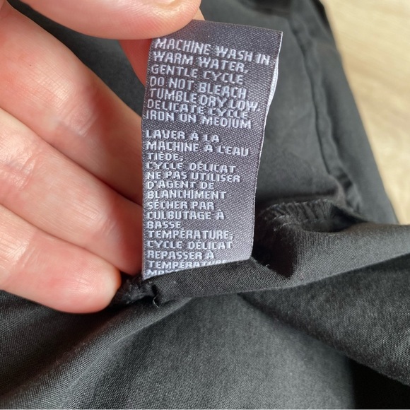 Newberry dress shirt black button down long sleeve special occasion - Picture 5 of 8